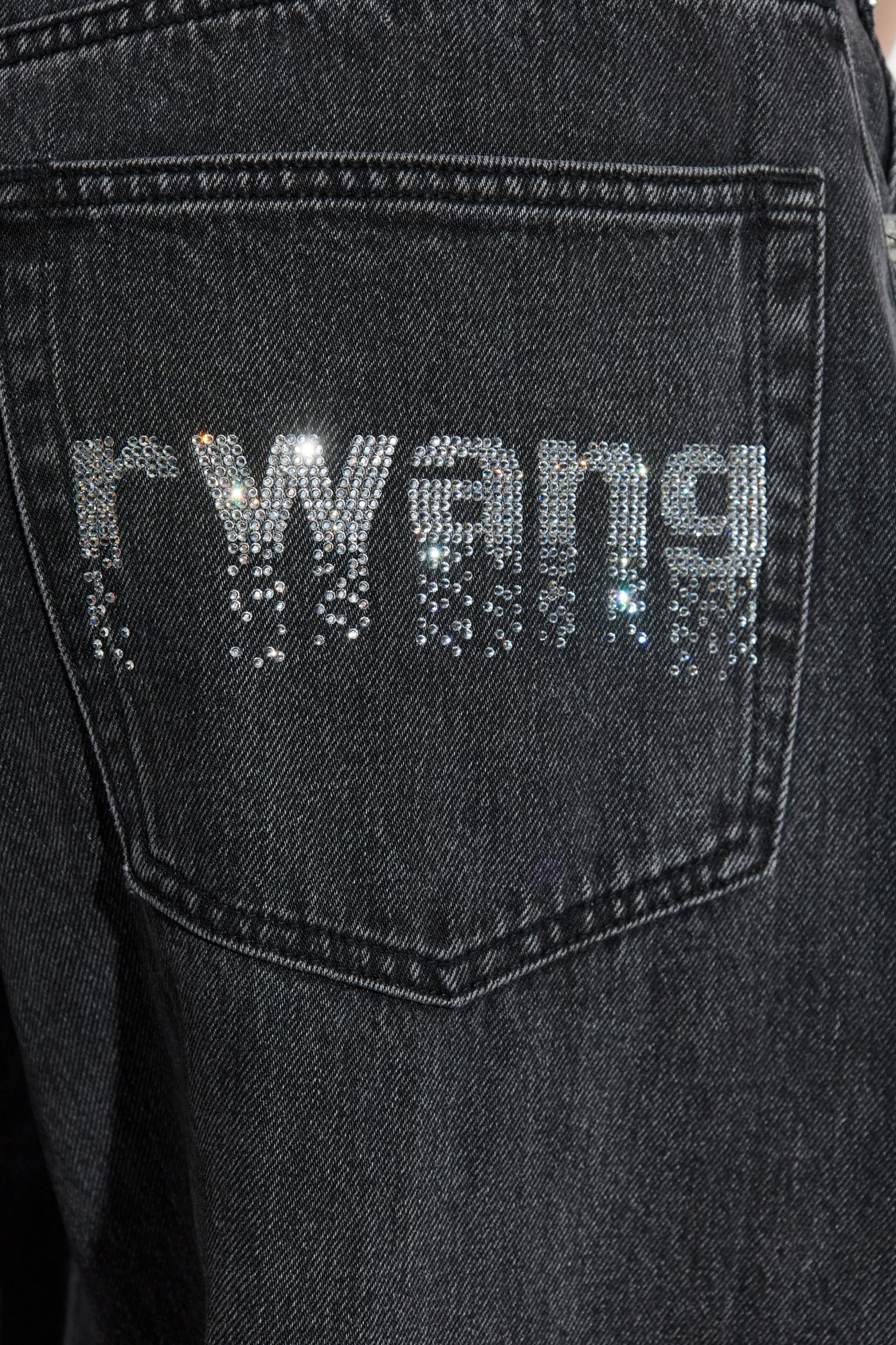Black Wide-leg jeans Alexander Wang - Vitkac France